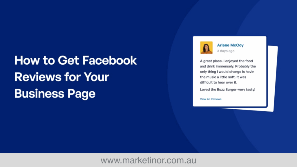 how to leave a review on Facebook