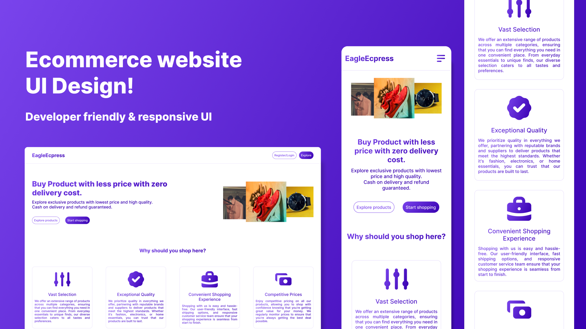 E-commerce and Web Designing